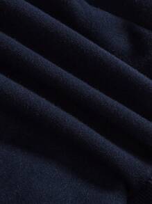 Conjunto De Sudadera Para Bebé Niño Con Cuello Redondo Con Patrón De Carroon De Coche, 2 Piezas - Multicolor - Ver 10