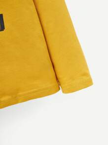 Cozy Pixies Atasan Bayi Laki-Laki - Kuning - View 5