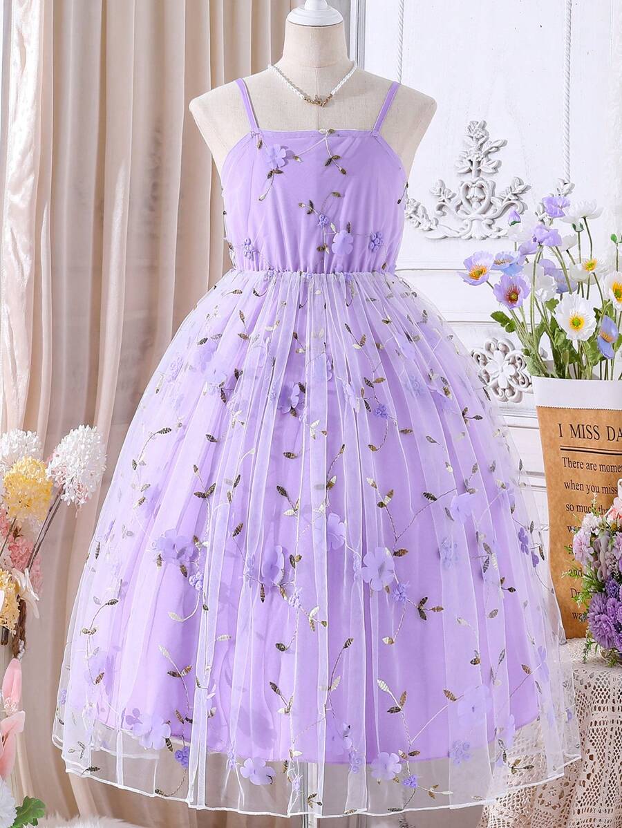 Robe De Noël Fille – Manches Longues, Motif Cerf, Pour Fête, Anniversaire, Spectacle, Cadeau De Noël
