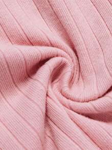 Cozy Pixies Baby Mädchen Lässig und Komfortable gestrickte einfarbige Hose, Zweiteiler