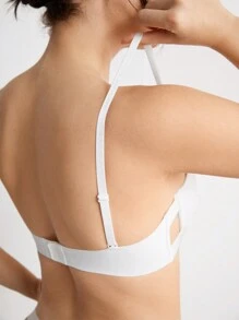 Ocili Ocili Sujetador hueco de moda y cómodo para mujer de unicolor