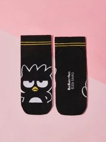 HELLO KITTY AND FRIENDS | SHEIN 3雙女性卡通圖案短襪 - 彩色 - 查看 11