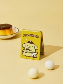 HELLO KITTY AND FRIENDS | SHEIN Bánh pudding Chó Gấp di động Gương - Màu vàng - Xem 3