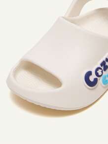 Cozy Pixies Cute & Interesting Infant Minimalist Comfortable Anti Slip Slippers - White - View 10