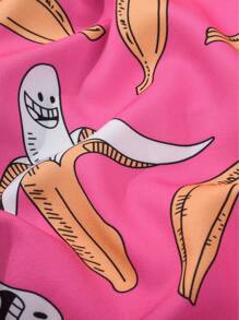 Bañadores de hombre MADHERO con forro de compresión, 2 en 1, de secado rápido - Rosa - Ver 6