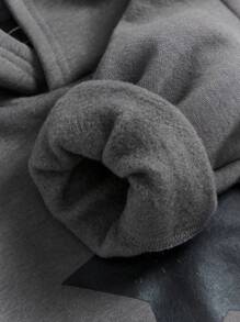 Cozy Pixies 男嬰星星印花連帽衫與運動褲