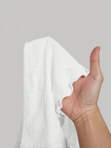 SHEIN MOD Summer Casual Vintage Floral Asymmetrical Hem Halter Top With Halter