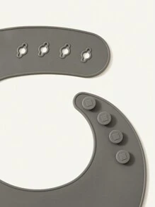 Cozy Pixies 2 pcs Baby Feeding Silicone Bib Set - Multicolor - View 5