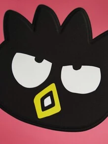 HELLO KITTY AND FRIENDS | SHEIN 1pc Cool Penguin Coaster,Desk Decor, Heat Insulation - Black - View 3