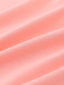 3pcs Young Girls' Casual Round Neck Short Sleeve T-Shirt With Cartoon Dinosaur, Monster, Car, And Excavator Print For Summer - Pink - View 3