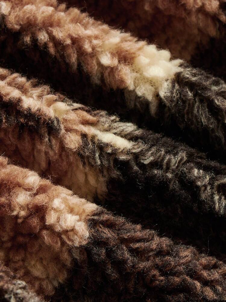 Baby Jungen Mantel mit Kapuze, Plaid Teddy