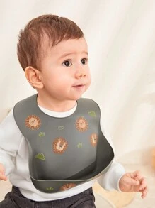 Cozy Pixies 2 pcs Baby Feeding Silicone Bib Set - Multicolor - View 2