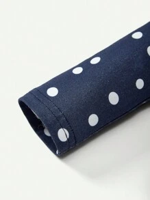 Cozy Pixies Baby Girls' 3pcs/set Cartoon Patterned Crew Neck Pullover Tops - Blue - View 6