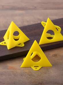 10 件迷你油漆架工具 - 适用于木工的三角形塑料油漆垫脚 - 增强您的木工项目！