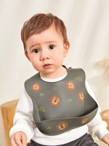 Cozy Pixies 2 pcs Baby Feeding Silicone Bib Set - Multicolor - View 8