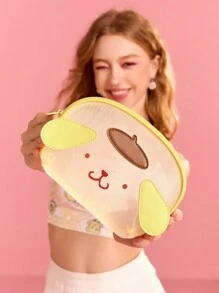 HELLO KITTY AND FRIENDS | SHEIN 布丁狗米色化妝袋 - 米色 - 查看 1