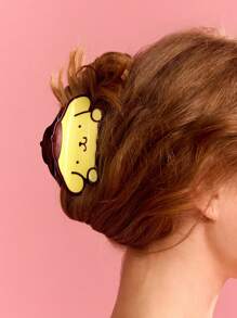 HELLO KITTY AND FRIENDS | SHEIN 中型布丁狗髮夾 適合濃密毛髮 - 黃色 - 查看 3