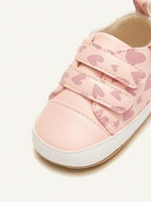 Cozy Pixies Lovely Princess Style Heart Pattern Flat Sport Shoes For Infants And Toddlers