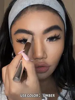 SHEGLAM Fine Line 2-In-1 Nose Contour & Highlight Pen-Umber 2-Color Contour Stick Non-Greasy Long Lasting Natural Highlighter Dual-Use Multi-Use Sculpt Smoothes Fine Lines Creamy Contour Graduation Birthday Holiday Summer Fall Autumn Y2K Fancy Fashion Women Brand Makeup Cosmetic Beauty Party Beach Travel Camping Outdoors School Campus Trip Festivals Decor Gift Present Rose Girl Cosplay Best Color Charm Vibe