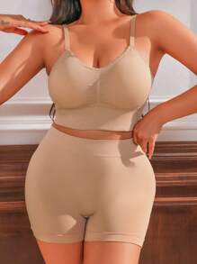 2入組大尺寸無縫無鋼圈舒適內衣