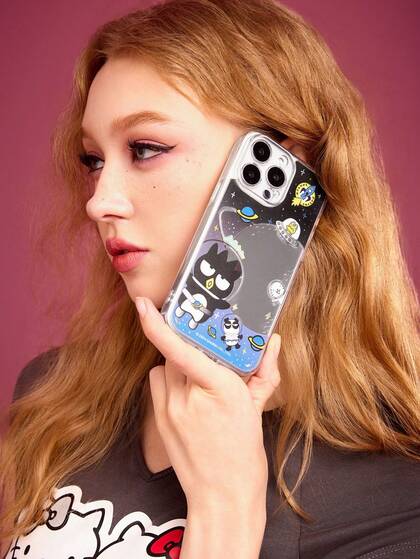 HELLO KITTY AND FRIENDS | SHEIN 酷炫企鵝鏡面手機殼