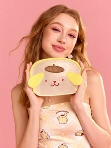 HELLO KITTY AND FRIENDS | SHEIN 布丁狗米色化妝袋 - 米色 - 查看 10