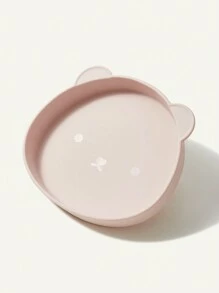 Cozy Pixies 5pcs/set Baby Feeding Set With Silicone Suction Bowl, Bib, Training Bowl, Fork And Spoon