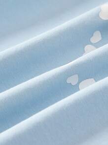 Cozy Pixies Baby Girls' 3pcs/set Cartoon Patterned Crew Neck Pullover Tops - Blue - View 10