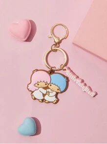 HELLO KITTY AND FRIENDS | SHEIN Cute 3d Bag Charm Keychain - Multicolor - View 4