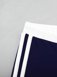 Horizaway Men's Stylish Drawstring Side Striped Swimwear Shorts - Multicolor - View 6