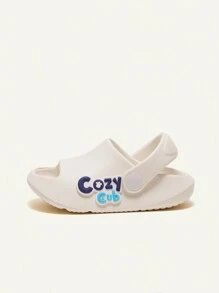 Cozy Pixies Cute & Interesting Infant Minimalist Comfortable Anti Slip Slippers - White - View 9