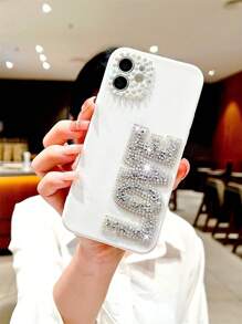 Rhinestone Decor Phone Case,International Version, Not The Domestic Version - Multicolor - View 3
