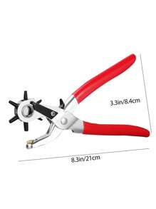 1 Miếng , Da Cai đục lô Da Công cụ Đa chức năng Bình thường Thép carbon Thắt lưng Dùi Công cụ đục lỗ Thắt lưng Máy đục lỗ Thủ công mỹ nghệ Công cụ - Đỏ - Xem 8