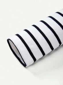 Cozy Pixies Baby Girls' 3pcs/set Cartoon Patterned Crew Neck Pullover Tops - Blue - View 5