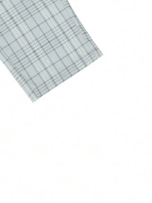 Calvornis Men Plaid Simple Daily Suit Pants - Grey - View 5