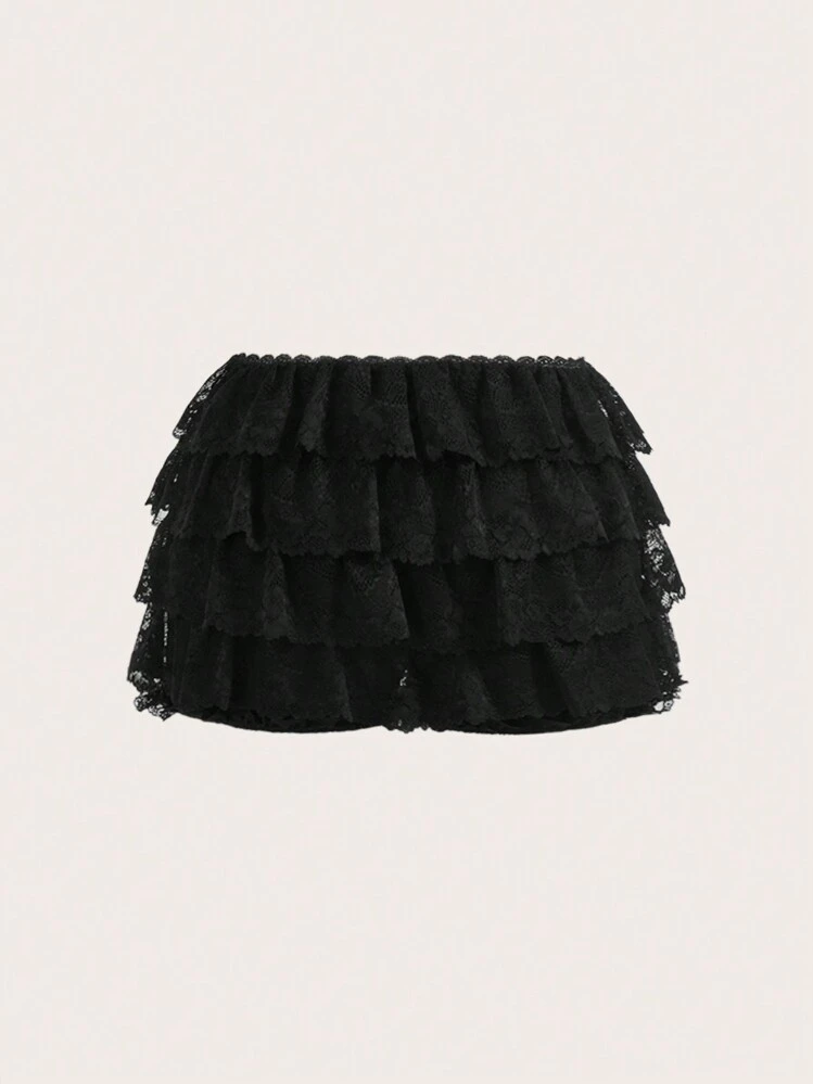 が*ー様 SHEIN ICON ブラックショートパンツ S 17115242326006f44b0d53d458674d