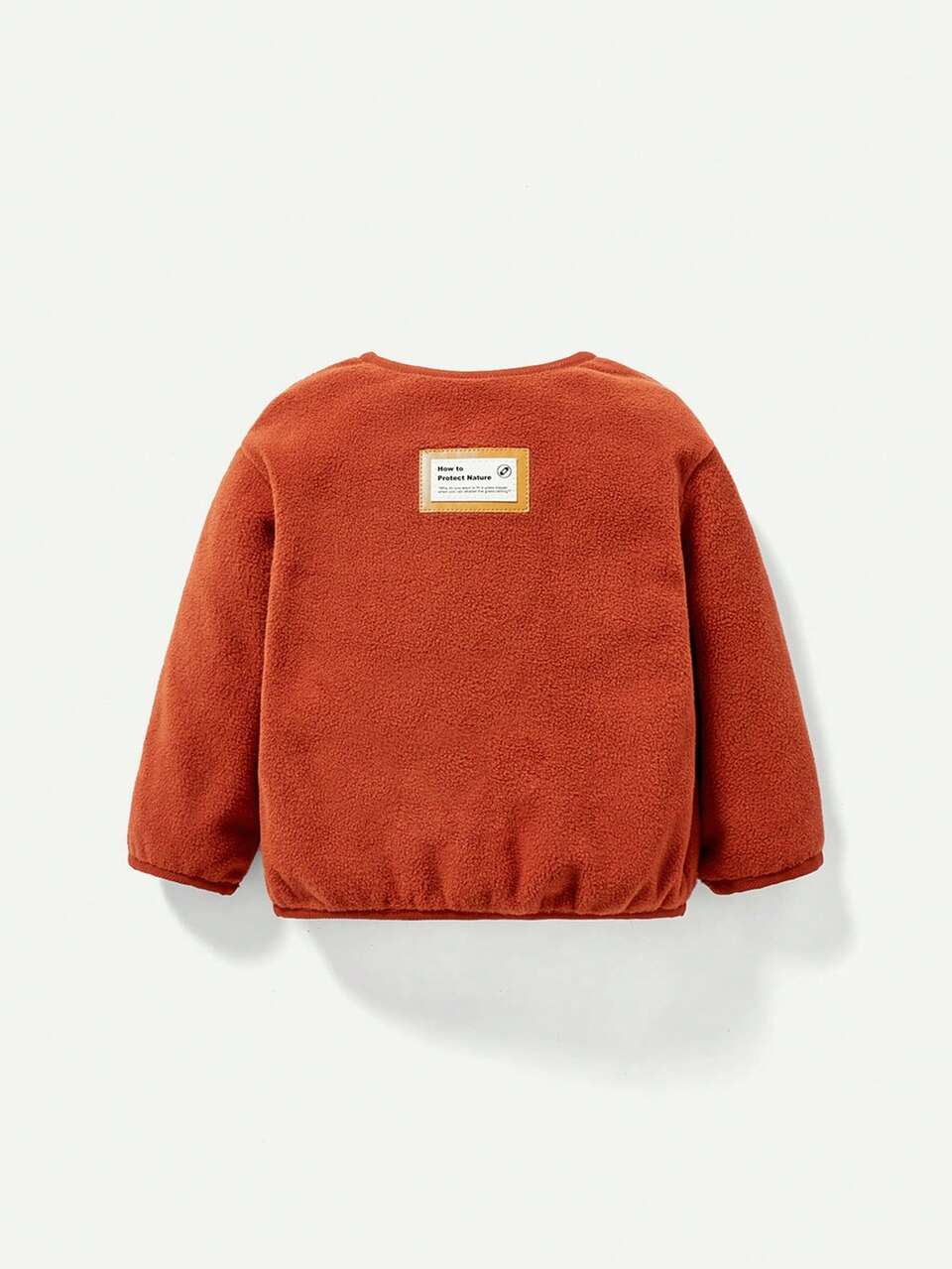 Baby Boy Letter Graphic Zip Up Jacket