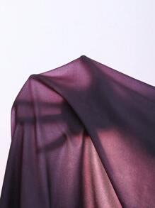 SHEIN Conjunto de top y shorts con estampado de flores de arcoíris para niña preadolescente - Multicolor - Ver 8