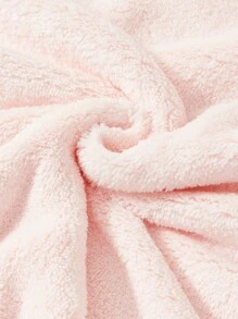 Cozy Pixies 1pc Soft And Comfortable Pink Rabbit Bath Towel - Pink - View 8