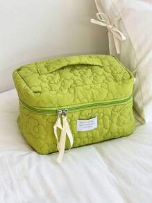 1 PC Green Floral Quilted Fish Cloud Bag Make Up Bag,Fashionable And Casual Large Capacity Portable Zipper Makeup Bags,Travel And Vacation Essentials Cosmetic Bags For Sanitary Napkins,Pouch Pads,Wired Earphones,Earpods,Headphones,Charger,Lipsticks,Cosmetics,Perfume,Skin Care And Beauty Products,Home Decor,For Mom,Women,Nurses,Students,School Girls,Keys,Holiday Gifts Makeup Travel Toiletry Organizer Essentials Gifts Storage Zipper Accessories Nail Bag,Room Decor, Bags,Makeup Bag,Vanity,Travel,Make Up Bag,Travel Essentials,Organizer,Storage,Travel Essential,Makeup Organizer,Makeup Bags,Make Up Organizer,Organiser,Toiletry Bag,Desk Organiser,Cosmetic Bag,Makeup Pouch,Make Up Organize,Vanity Accessories,Make Up Pouch,Make Up Bags,Makeup Bag,Make Up Bag,Makeup Bags,Cosmetic Bag,Makeup Organiser,Travel,Makeup Pouch,Bag,Vanity,Make Up Pouch,Travel Essentials,Pouch Bag,Make Up Bags,Bags,Travel Essential,Vanity Accessories,Small Makeup Bag