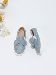 新款夏季時尚金色休閒平底運動鞋，柔軟舒適鞋底 - 藍白色 - 查看 3