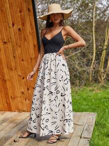 RueChic Linen  Effect Women Maxi Dress - White - View 5