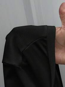 Coolane Plus Size Solid Color Asymmetrical Drawstring Short T-Shirt For Summer