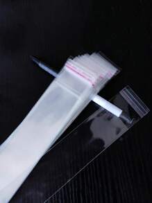 200 Sacos Plásticos Transparentes Autoadesivos Resseláveis para Embalagens de Presentes de Joias, Embalagens de Armazenamento, Decorações para Festas, Embrulhos para Presentes de Natal