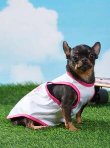 PETSIN Mẹ Slogan Thú cưng In Áo ba lỗ 1 Miếng - Nhiều màu - Xem 4