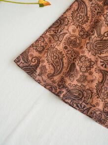 Soleia 女士綁帶腰部印花背心連身裙 - 彩色 - 查看 5