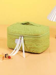 1 PC Green Floral Quilted Fish Cloud Bag Make Up Bag,Fashionable And Casual Large Capacity Portable Zipper Makeup Bags,Travel And Vacation Essentials Cosmetic Bags For Sanitary Napkins,Pouch Pads,Wired Earphones,Earpods,Headphones,Charger,Lipsticks,Cosmetics,Perfume,Skin Care And Beauty Products,Home Decor,For Mom,Women,Nurses,Students,School Girls,Keys,Holiday Gifts Makeup Travel Toiletry Organizer Essentials Gifts Storage Zipper Accessories Nail Bag,Room Decor, Bags,Makeup Bag,Vanity,Travel,Make Up Bag,Travel Essentials,Organizer,Storage,Travel Essential,Makeup Organizer,Makeup Bags,Make Up Organizer,Organiser,Toiletry Bag,Desk Organiser,Cosmetic Bag,Makeup Pouch,Make Up Organize,Vanity Accessories,Make Up Pouch,Make Up Bags,Makeup Bag,Make Up Bag,Makeup Bags,Cosmetic Bag,Makeup Organiser,Travel,Makeup Pouch,Bag,Vanity,Make Up Pouch,Travel Essentials,Pouch Bag,Make Up Bags,Bags,Travel Essential,Vanity Accessories,Small Makeup Bag
