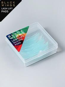 BLACKWINGS 5pairs Transparent Lash Lifting Cushion Pads And Keratin Lash Lifting Molds, Silicone Eyelash Curler, Eyelash Enhancing Tool For Makeup And Beauty, Reusable Eyelash Lifting Pads - Baby Blue - View 8