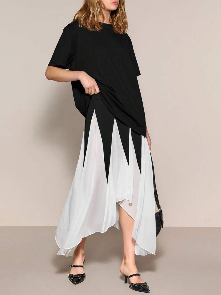 Women's Flowy Skirt For Summer