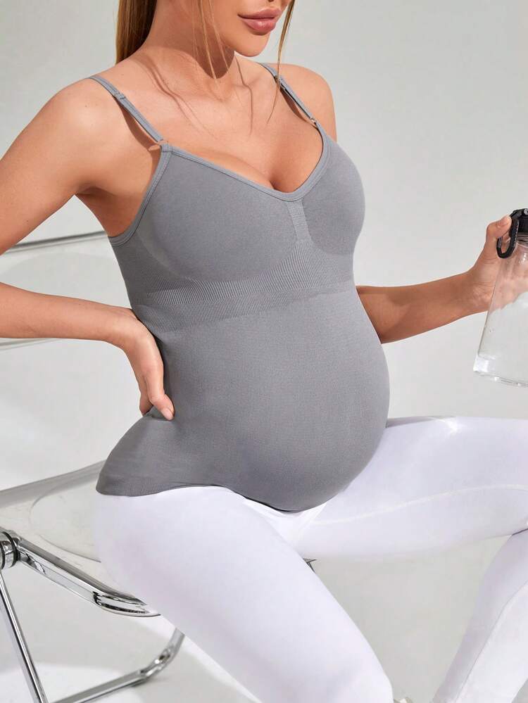 Seamless Maternity Tank Top For Workout